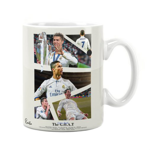 ماگ راویتا طرح کریستیانو رونالدو – رئال مادرید - Cristiano Ronaldo – Real Madrid کد 3884