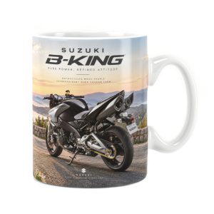 ساعت دیواری بزرگ راویتا طرح سوزوکی - Suzuki B-King کد 3871