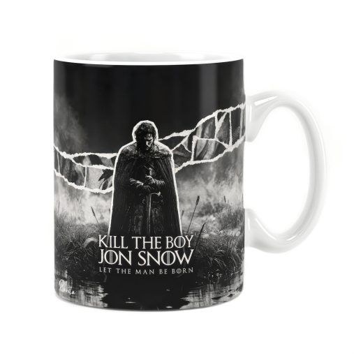 ماگ راویتا طرح جان اسنو بازی تاج‌وتخت - Jon Snow Game of Thrones کد 3903