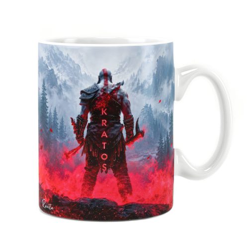 ماگ راویتا طرح کریتوس خدای جنگ - Kratos God of War کد 3914