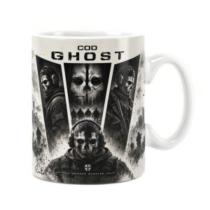 ساعت دیواری بزرگ راویتا طرح گوست کال اف دیوتی - Ghost Call of Duty کد 3924