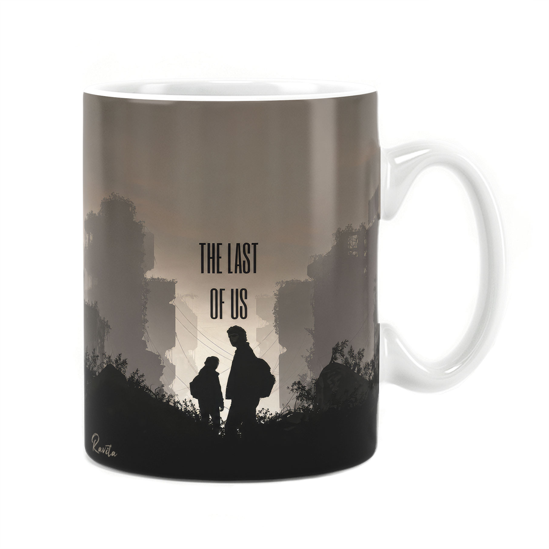ماگ راویتا طرح جوئل و الی آخرین بازمانده - Joel & Ellie The Last of Us کد 3930 ماگ راویتا طرح جوئل و الی آخرین بازمانده - Joel & Ellie The Last of Us کد 3930