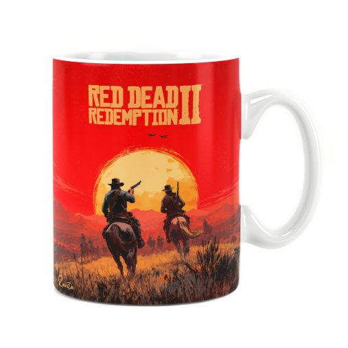 ماگ راویتا طرح رد دد ردمپشن ۲ - Red Dead Redemption 2 کد 3933