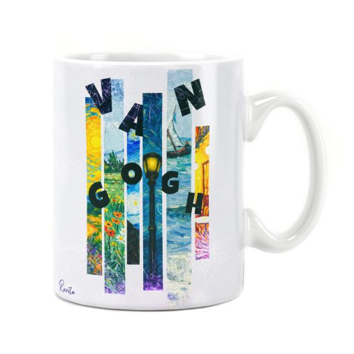 ماگ راویتا طرح ونگوک مجموعه شاهکارها - van Gogh Masterpieces Collection کد 3936