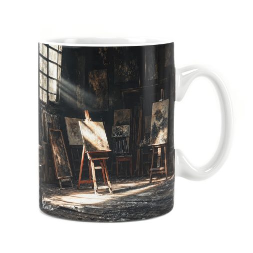 ماگ راویتا طرح گالری نقاشی - Art Gallery کد 3970