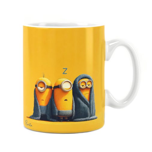 ماگ راویتا طرح مینیون‌های خواب‌آلود - Sleepy Minions کد 3951
