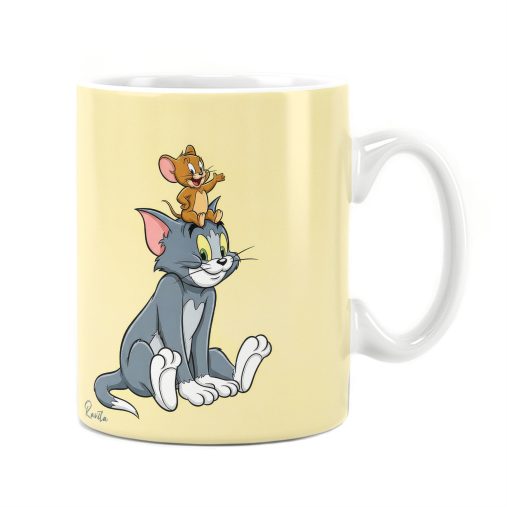 ماگ راویتا طرح تام و جری - Tom & Jerry کد 3952