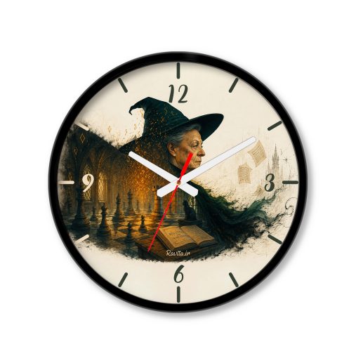ساعت دیواری بزرگ راویتا طرح مینروا مک گونگال - Minerva McGonagall کد 3859