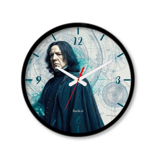 ساعت دیواری بزرگ راویتا طرح پروفسور سوروس اسنیپ - Professor Severus Snape کد 3864