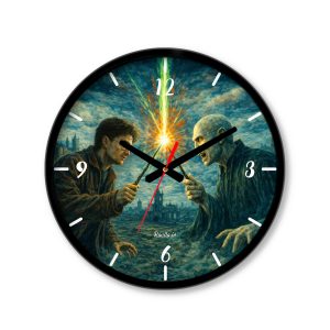 ساعت دیواری بزرگ راویتا طرح نبرد هری پاتر و لرد ولدمورت - The Battle of Harry Potter and Lord Voldemort کد 3849 ساعت دیواری بزرگ راویتا طرح نبرد هری پاتر و لرد ولدمورت - The Battle of Harry Potter and Lord Voldemort کد 3849