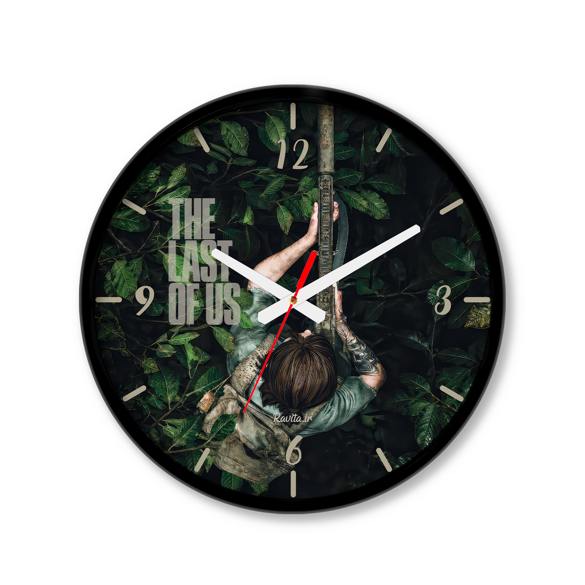 ساعت رومیزی دیواری راویتا طرح الی آخرین بازمانده - Ellie The Last of Us کد 3905 ساعت رومیزی دیواری راویتا طرح الی آخرین بازمانده - Ellie The Last of Us کد 3905