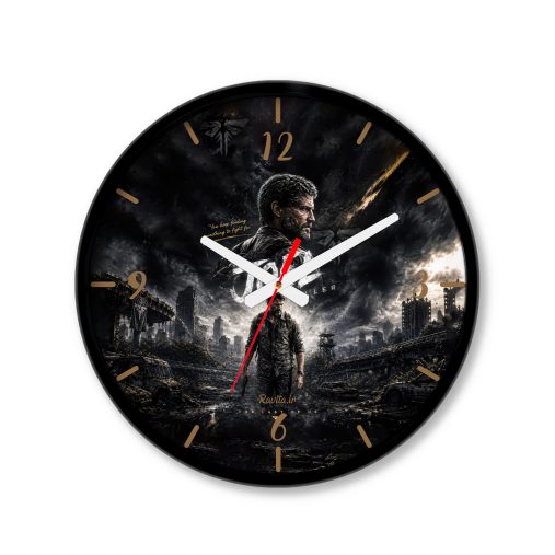 ساعت رومیزی دیواری راویتا طرح جوئل آخرین بازمانده - Joel The Last of Us کد 3913