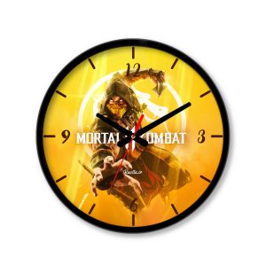 ساعت دیواری بزرگ راویتا طرح اسکورپیون مورتال کامبت - Scorpion Mortal Kombat 11 کد 3921 ساعت دیواری بزرگ راویتا طرح اسکورپیون مورتال کامبت - Scorpion Mortal Kombat 11 کد 3921
