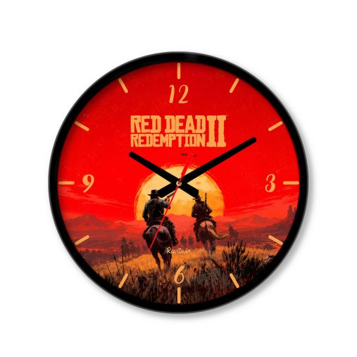 ساعت رومیزی دیواری راویتا طرح رد دد ردمپشن ۲ - Red Dead Redemption 2 کد 3933