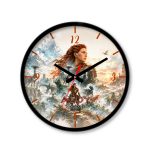ساعت رومیزی دیواری راویتا طرح الوی هورایزن - Aloy Horizon کد 3934