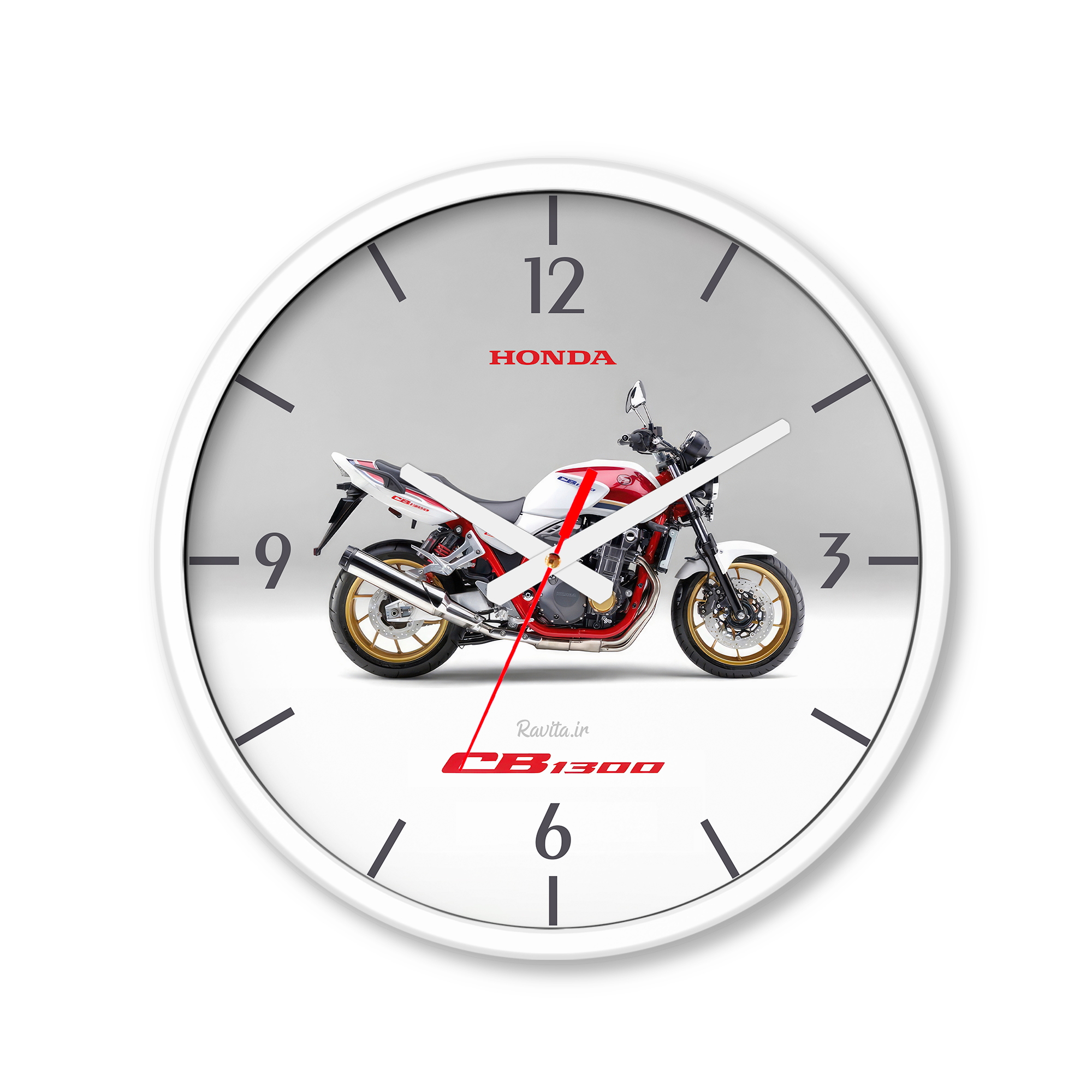 ساعت رومیزی دیواری راویتا طرح هوندا CB1300 سوپر فور - Honda CB1300 Super Four کد 3880 ساعت رومیزی دیواری راویتا طرح هوندا CB1300 سوپر فور - Honda CB1300 Super Four کد 3880