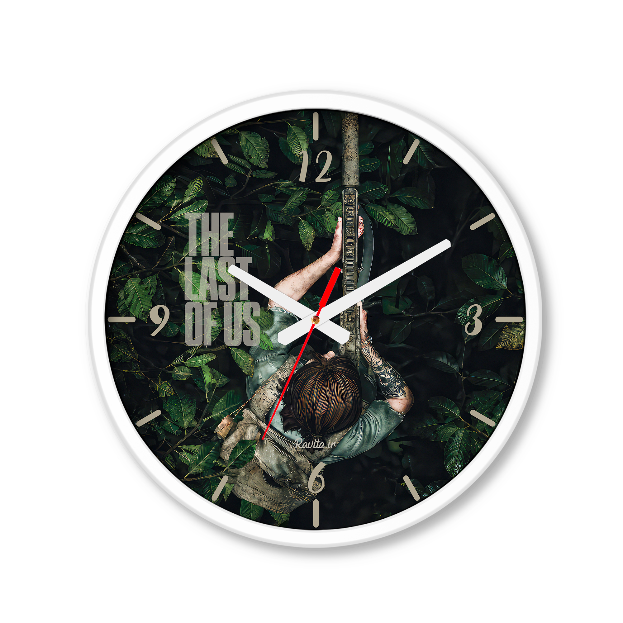ساعت رومیزی دیواری راویتا طرح الی آخرین بازمانده - Ellie The Last of Us کد 3905 ساعت رومیزی دیواری راویتا طرح الی آخرین بازمانده - Ellie The Last of Us کد 3905