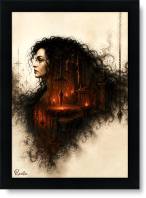 تابلو تکی راویتا طرح بلاتریکس لسترنج – Bellatrix Lestrange کد 3858