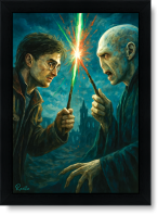 تابلو تکی راویتا طرح نبرد هری پاتر و لرد ولدمورت – The Battle of Harry Potter and Lord Voldemort کد 3849