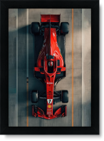 تابلو تکی راویتا طرح فراری فرمول یک – Ferrari SF71H Formula 1 کد 3866