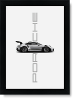 تابلو تکی راویتا طرح پورشه – Porsche 911 GT3 RS کد 3877