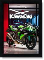 تابلو تکی راویتا طرح کاوازاکی نینجا – Kawasaki Ninja H2R کد 3875