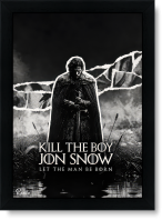 تابلو تکی راویتا طرح جان اسنو بازی تاج‌وتخت – Jon Snow Game of Thrones کد 3903