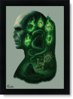 تابلو تکی راویتا طرح لردولدمورت و هفت هورکراکس‌ – Lord Voldemort and the Seven Horcruxes کد 3852