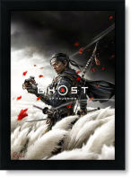 تابلو تکی راویتا طرح جین ساکای شبح تسوشیما – Jin Sakai Ghost of Tsushima کد 3910