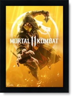 تابلو تکی راویتا طرح اسکورپیون مورتال کامبت – Scorpion Mortal Kombat 11 کد 3921