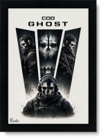 تابلو تکی راویتا طرح گوست کال اف دیوتی – Ghost Call of Duty کد 3924