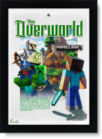 تابلو تکی راویتا طرح ماینکرفت استیو در دنیای اورورلد – Minecraft کد 3927