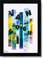 تابلو تکی راویتا طرح ونگوک مجموعه شاهکارها – van Gogh Masterpieces Collection کد 3936