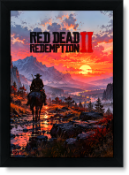 تابلو تکی راویتا طرح رد دد ردمپشن ۲ – Red Dead Redemption 2 کد 3925