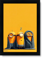 تابلو تکی راویتا طرح مینیون‌های خواب‌آلود – Sleepy Minions کد 3951
