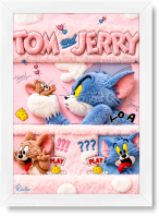 تابلو تکی راویتا طرح تام و جری – Tom & Jerry کد 3941