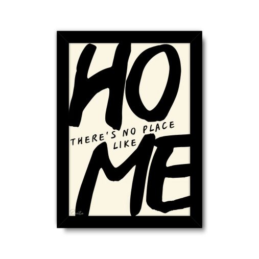 تابلو تکی راویتا طرح هیچ‌جا مثل خانه نیست - There’s No Place Like Home کد 3980