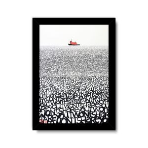 پدماوس راویتا طرح دریای کلمات و قایق قرمز - Sea of Words Red Boat کد 3983 پدماوس راویتا طرح دریای کلمات و قایق قرمز - Sea of Words Red Boat کد 3983