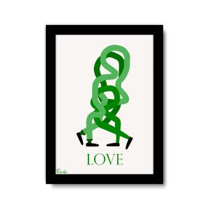ساعت دیواری بزرگ راویتا طرح عشق در هم تنیده - Intertwined Love کد 3994 ساعت دیواری بزرگ راویتا طرح عشق در هم تنیده - Intertwined Love کد 3994