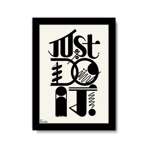 تابلو تکی راویتا طرح فقط انجامش بده - Just Do It کد 4003