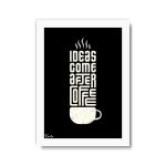 تابلو تکی راویتا طرح کمتر فکر کن، بیشتر انجام بده - Think Less, Do More کد 3988