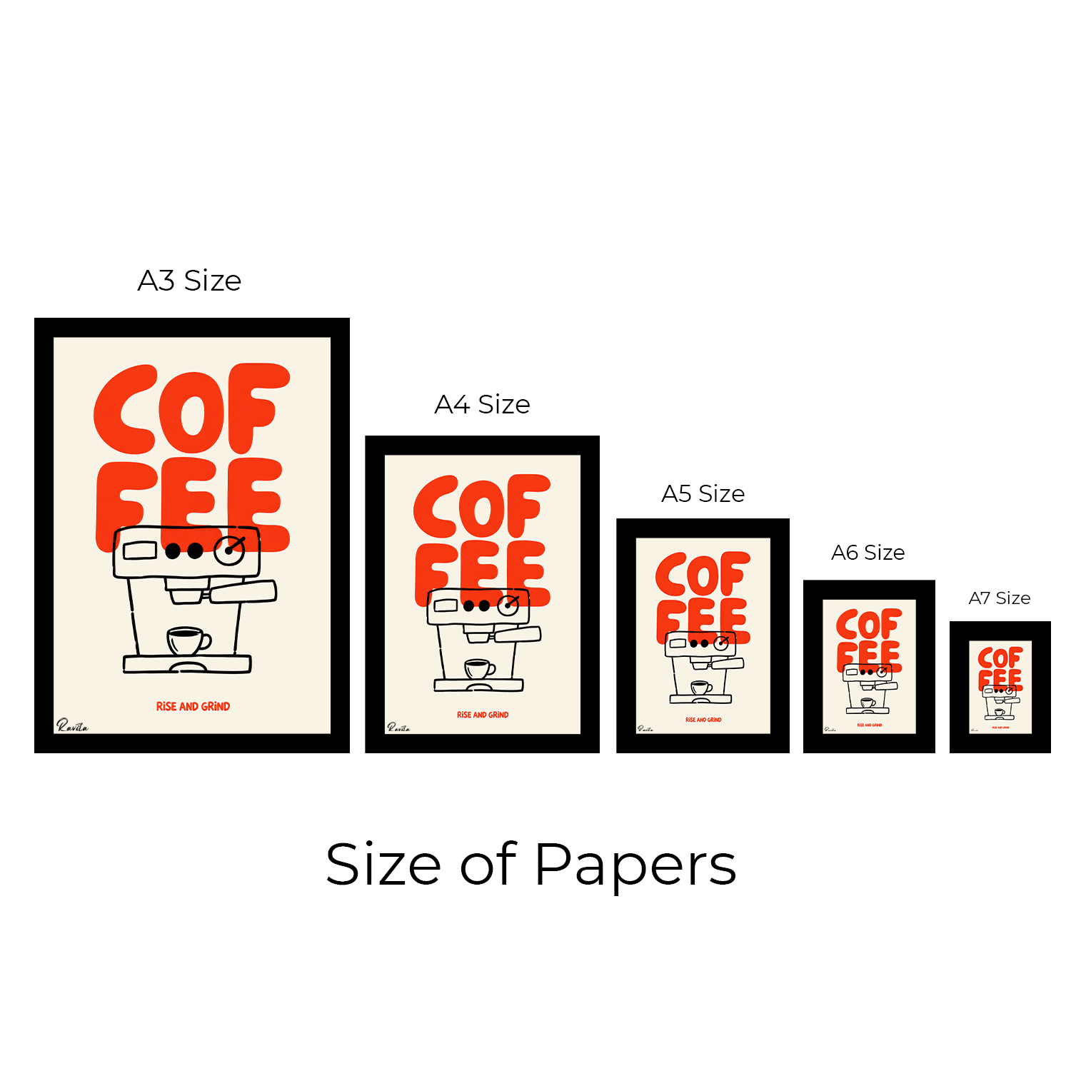 تابلو تکی راویتا طرح با قهوه بیدار شو و شروع کن - Coffee Rise and Grind کد 4006 تابلو تکی راویتا طرح با قهوه بیدار شو و شروع کن - Coffee Rise and Grind کد 4006