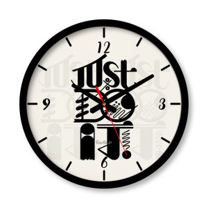 ساعت رومیزی دیواری راویتا طرح فقط انجامش بده - Just Do It کد 4003 ساعت رومیزی دیواری راویتا طرح فقط انجامش بده - Just Do It کد 4003