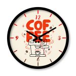 ساعت دیواری بزرگ راویتا طرح آدم‌های باحال اینجا زندگی می‌کنن - Cool People Live Here کد 4005