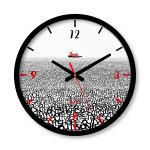 ساعت دیواری بزرگ راویتا طرح همین حالا در لحظه زندگی کن - Now Live in the Present Moment کد 3982 ساعت دیواری بزرگ راویتا طرح همین حالا در لحظه زندگی کن - Now Live in the Present Moment کد 3982