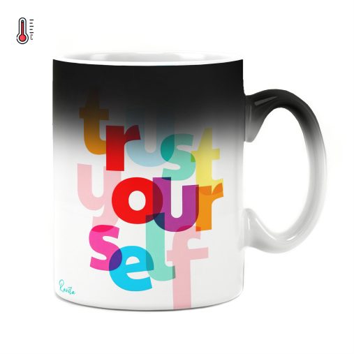 ماگ حرارتی راویتا طرح به خودت اعتماد کن - Trust Yourself کد 3986