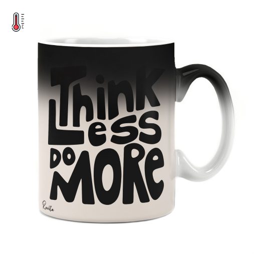 ماگ حرارتی راویتا طرح کمتر فکر کن، بیشتر انجام بده - Think Less, Do More کد 3988