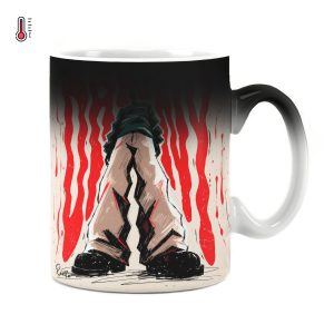 ساعت دیواری بزرگ راویتا طرح جسور باش - Be Brave کد 3996