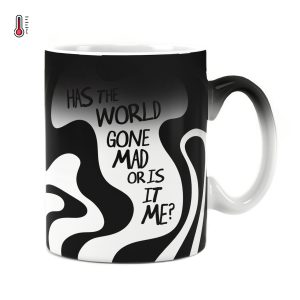 ساعت دیواری بزرگ راویتا طرح دنیا دیوانه شده یا من - Has the World Gone Mad or Is It Me کد 4004 ساعت دیواری بزرگ راویتا طرح دنیا دیوانه شده یا من - Has the World Gone Mad or Is It Me کد 4004