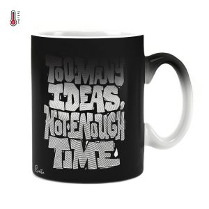ماگ راویتا طرح ایدههای زیاد، وقت کم - Too Many Ideas, Not Enough Time کد 4010 ماگ راویتا طرح ایدههای زیاد، وقت کم - Too Many Ideas, Not Enough Time کد 4010